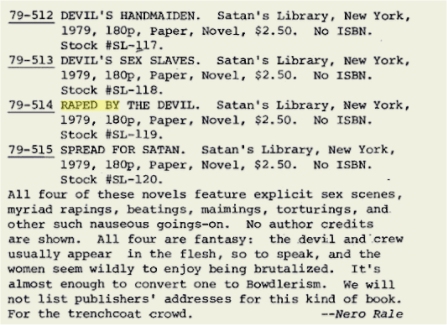 raped by the devil review